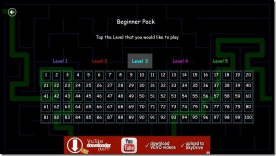 Switchback - levels