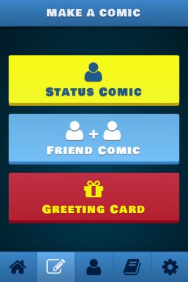 bitstrips comic creator page