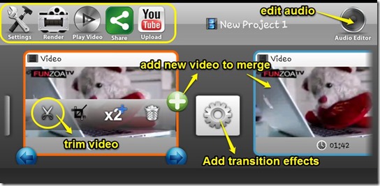 Andromedia Video Editor