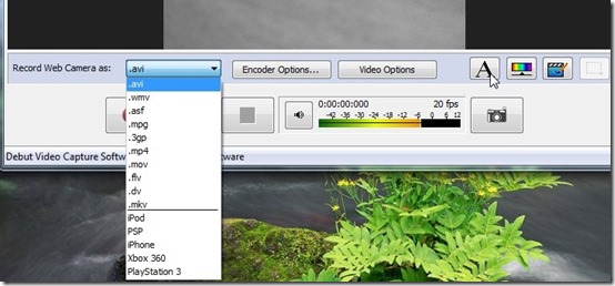 Debut Video Capture Software-video recorder-features
