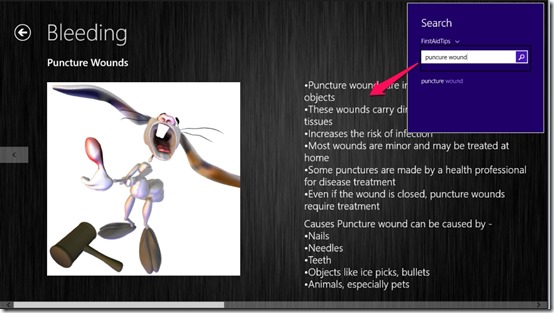 FirstAidTips- Search