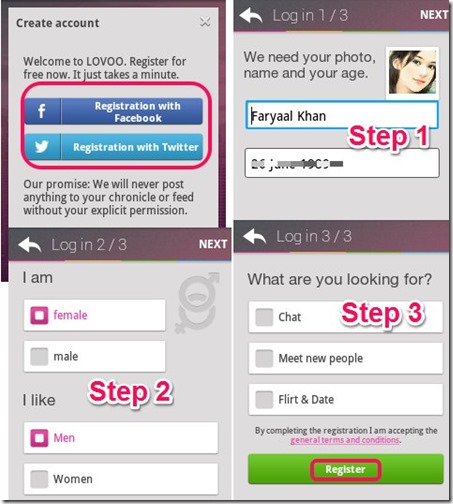 Lovoo Registration