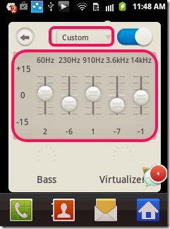 Music Equalizer Custom