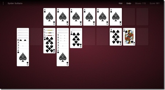 Spider Solitaire