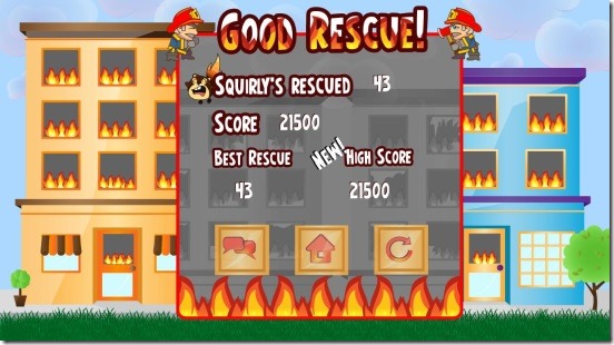 Fire Drill Rescue - score