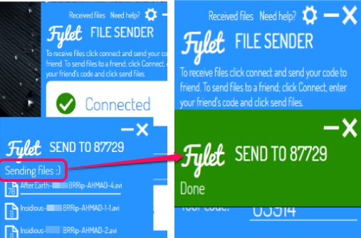 Fylet File Sender- send files