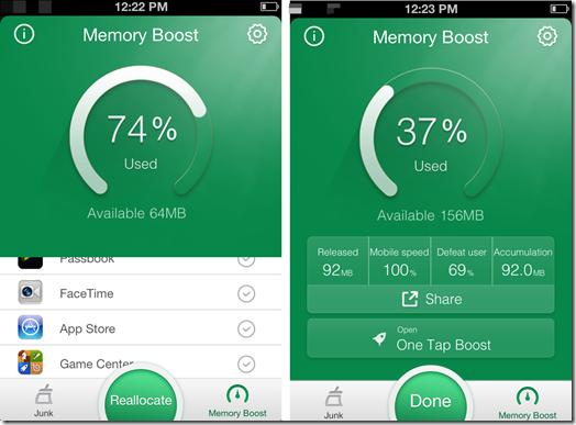 Reallocating The RAM Memory