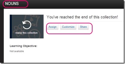 Goorulearning.org - assign, cutomize, and share collection