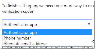 Office.com Authentication Options