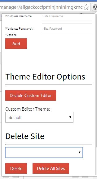 chrome wordpress extensions wordpress site manager