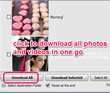 download all photos and videos