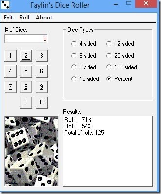 Dice Roller From Falyn