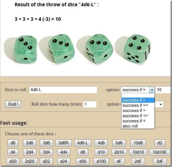 Hamete Virtual Dice Server