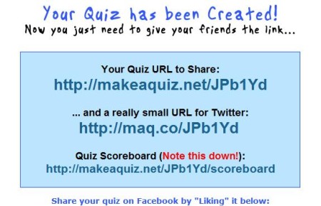 Make A Quiz