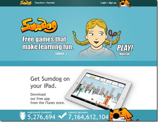 sumdog home