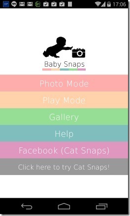 Baby Snaps- homepage