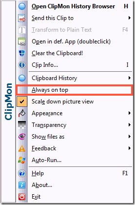 ClipMon-Menu