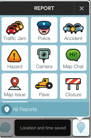 Waze Reports