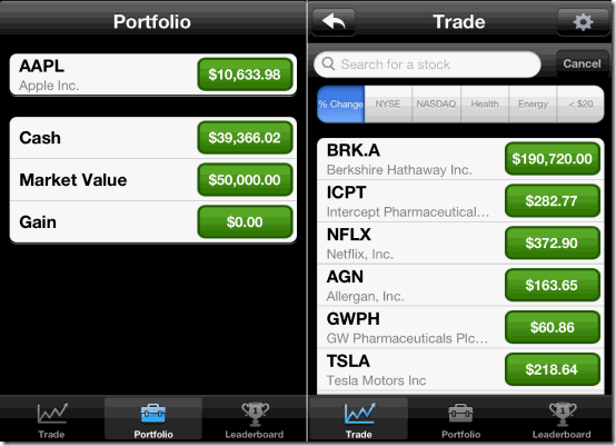 Student Stock Trader