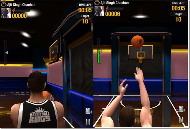 Playing Basketball Kings