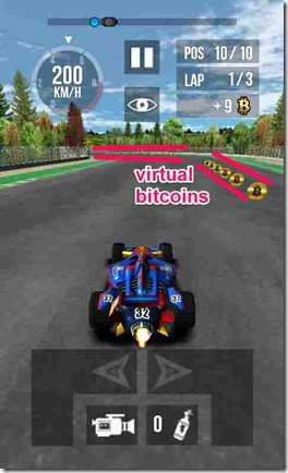 Virtul bitcoins