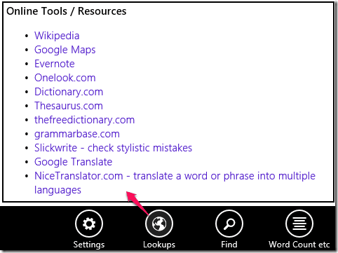 Poe - lookups