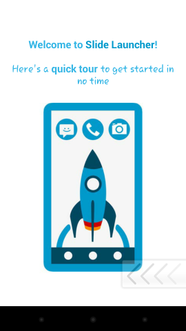Using Slide Launcher for Android