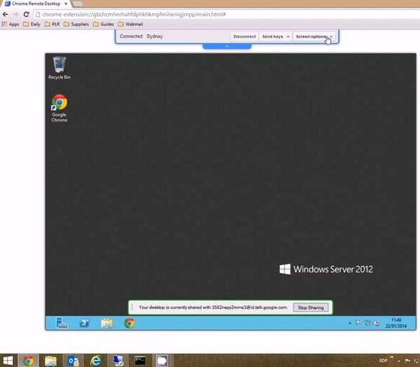 google chrome remote desktop 1