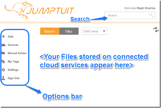 jumptuit main ui