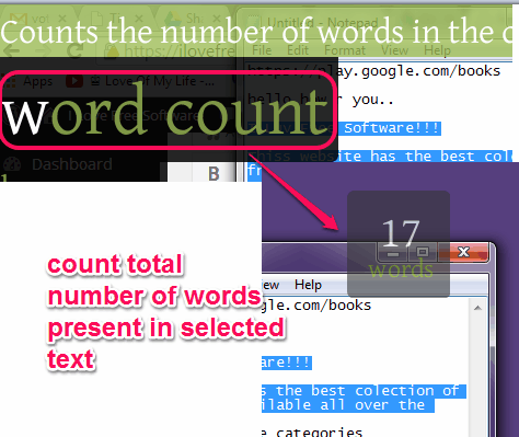 word count