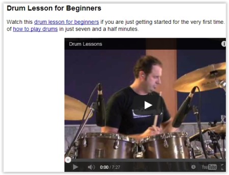 Drum Lessons