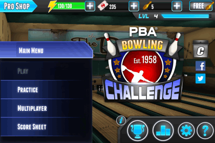 PBA Game Homepage