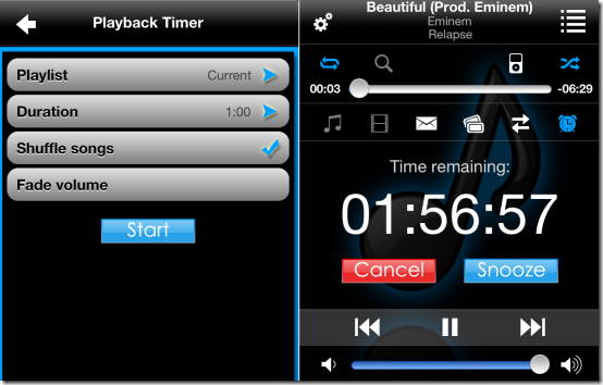 Playback Timer