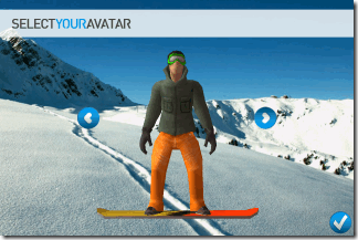 Selecting Avatar