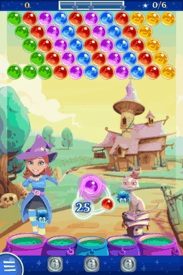 bubble witch saga game board