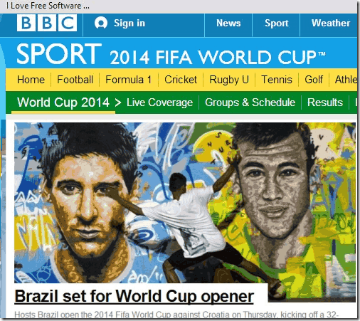 fifa world cup - BBC