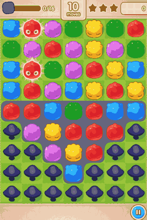 jelly splash board layout