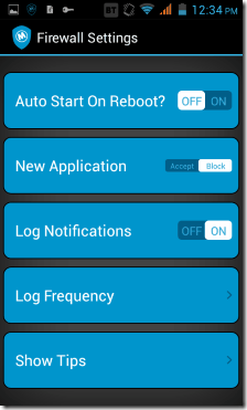 Mobiwol firewall settings