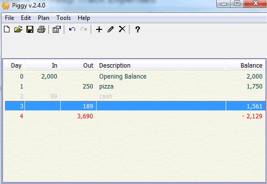 Piggy- free expense tracking software