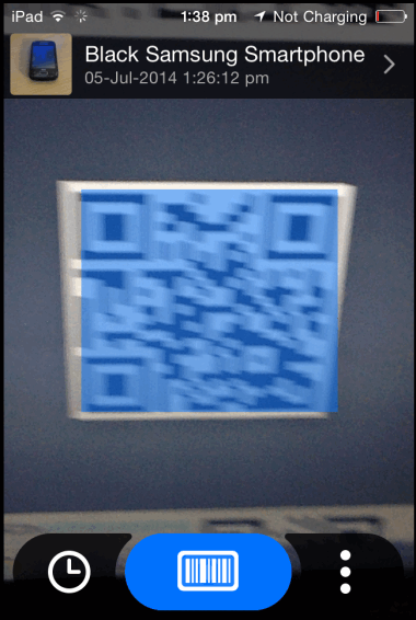 Scanning QR Code