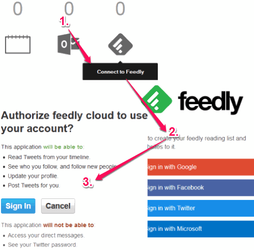 connect with your account to recieve real-time alerts