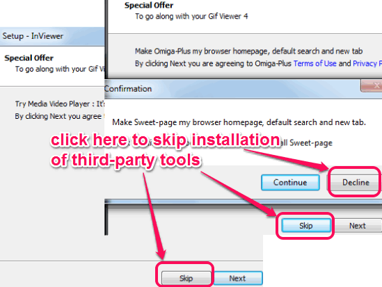 installation process