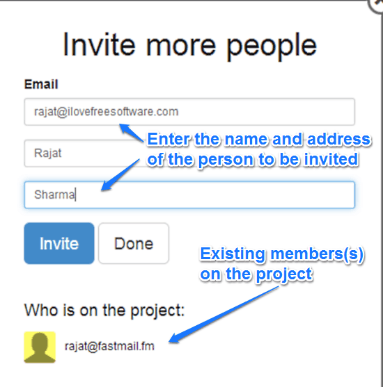 invite others horizonate