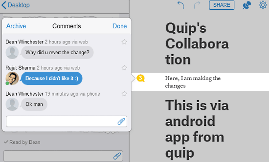 quip header