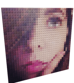 LEGO Brick Mosaic