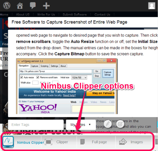 Nimbus Clipper options