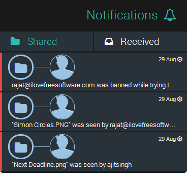 Notifications