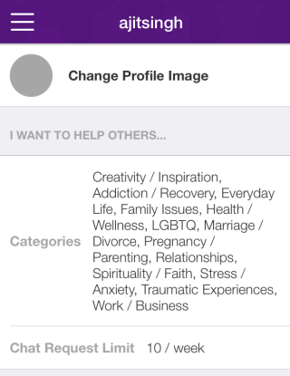 Profile Settings