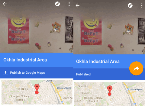 Publishing to Google Maps