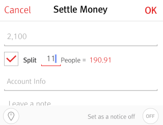 Settle Money